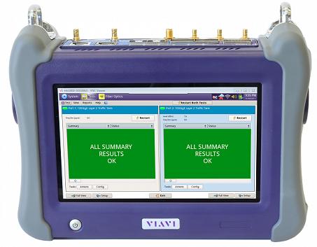 VIAVI MTS5800-GE-40GE-100GE - комплект MTS-5800-100G c оптическими трансиверами