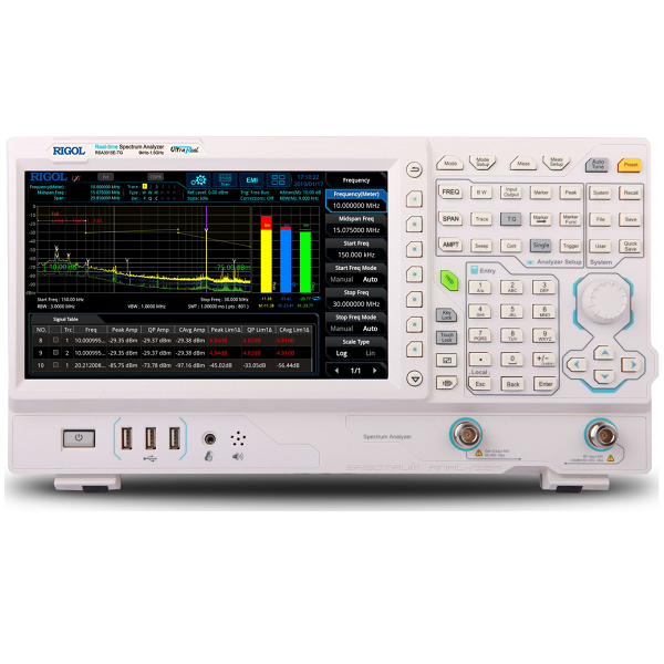 Анализатор спектра реального времени с трекинг-генератором Rigol RSA3015E-TG