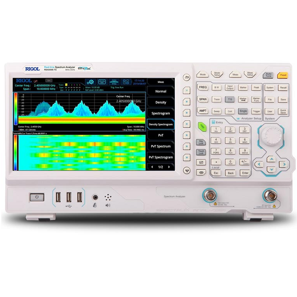Анализатор спектра реального времени с трекинг-генератором Rigol RSA3030E-TG